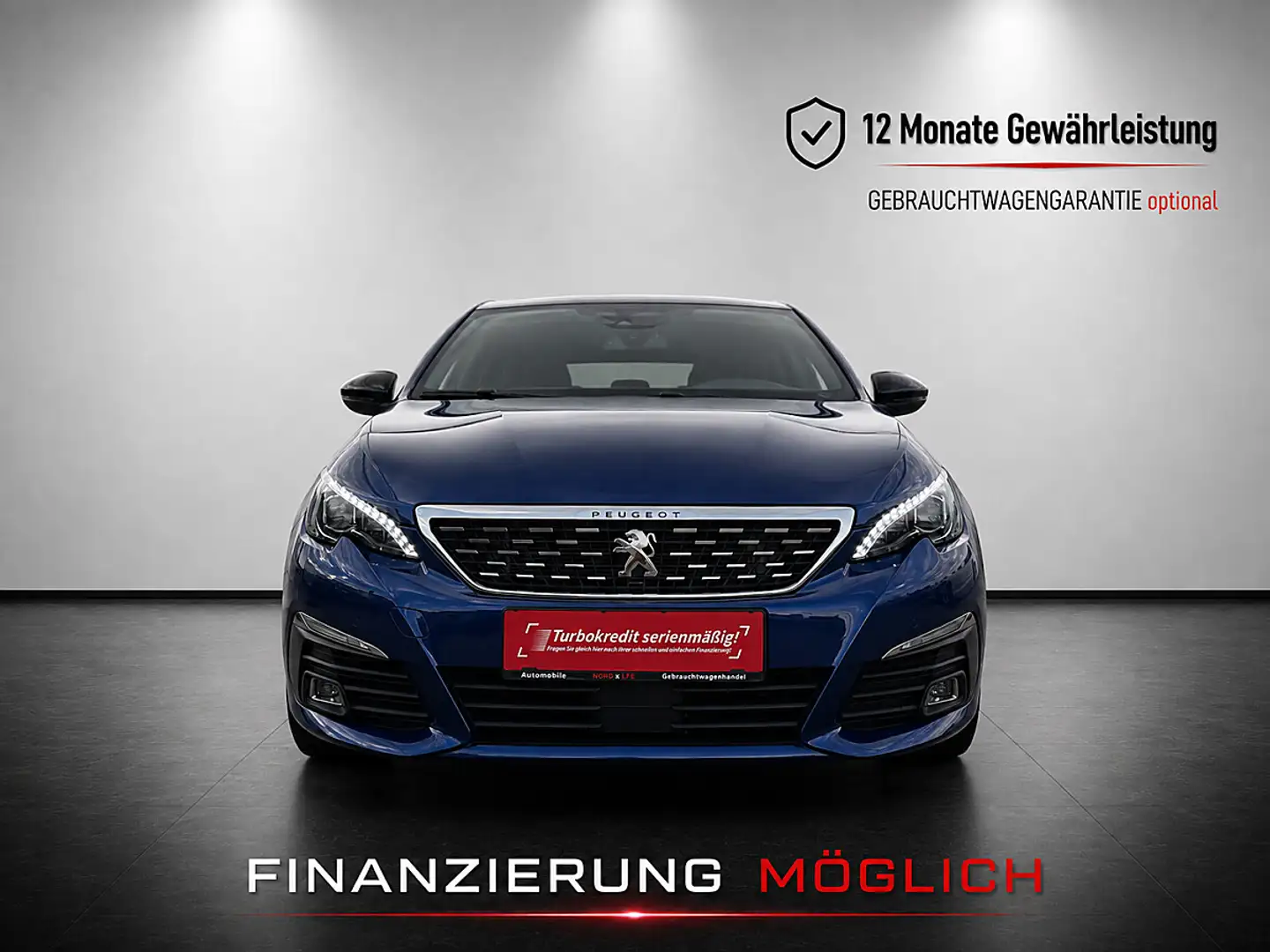 Peugeot 308 SW 1,5 BlueHDI 130 GT Line S&S EAT8 Aut. Blau - 2