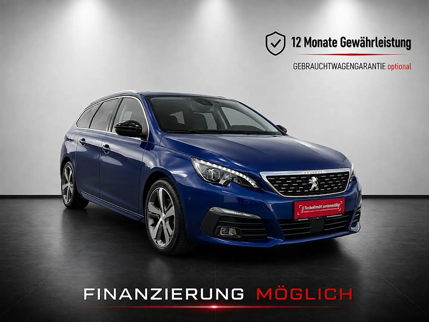 Peugeot 308 SW 1,5 BlueHDI 130 GT Line S&S EAT8 Aut. Blau - 1
