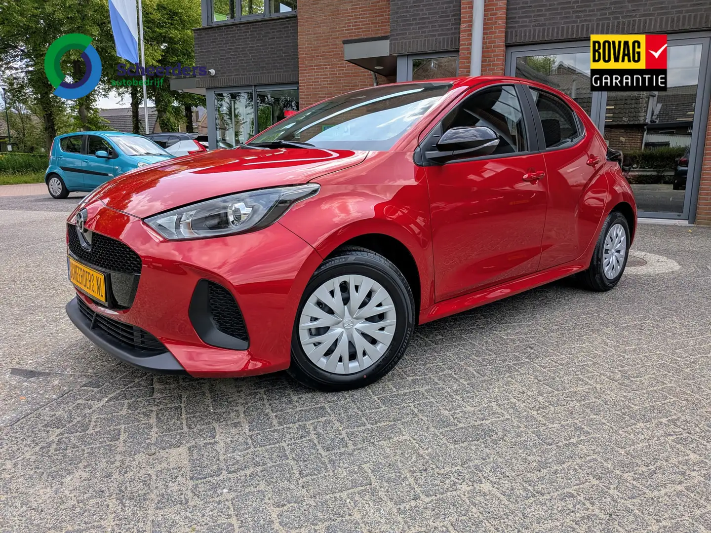 Mazda 2 Hybrid 1.5 Centre-line,Camera,Climatronic,Carplay. Rood - 1