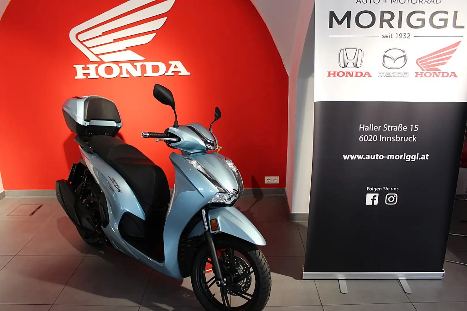 Honda SH 50 SH 350i mit Smart Box Aktion Modell 2024 Albastru - 1