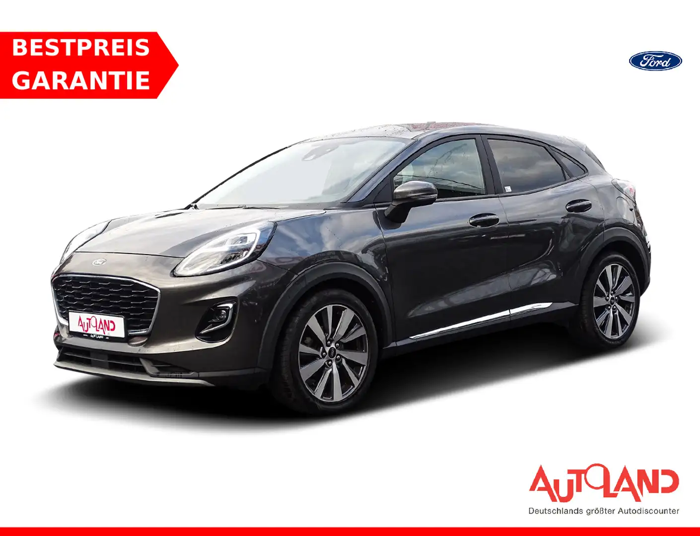 Ford Puma 1.5 EcoBlue Titanium X LED Navi Soundsystem Grau - 1