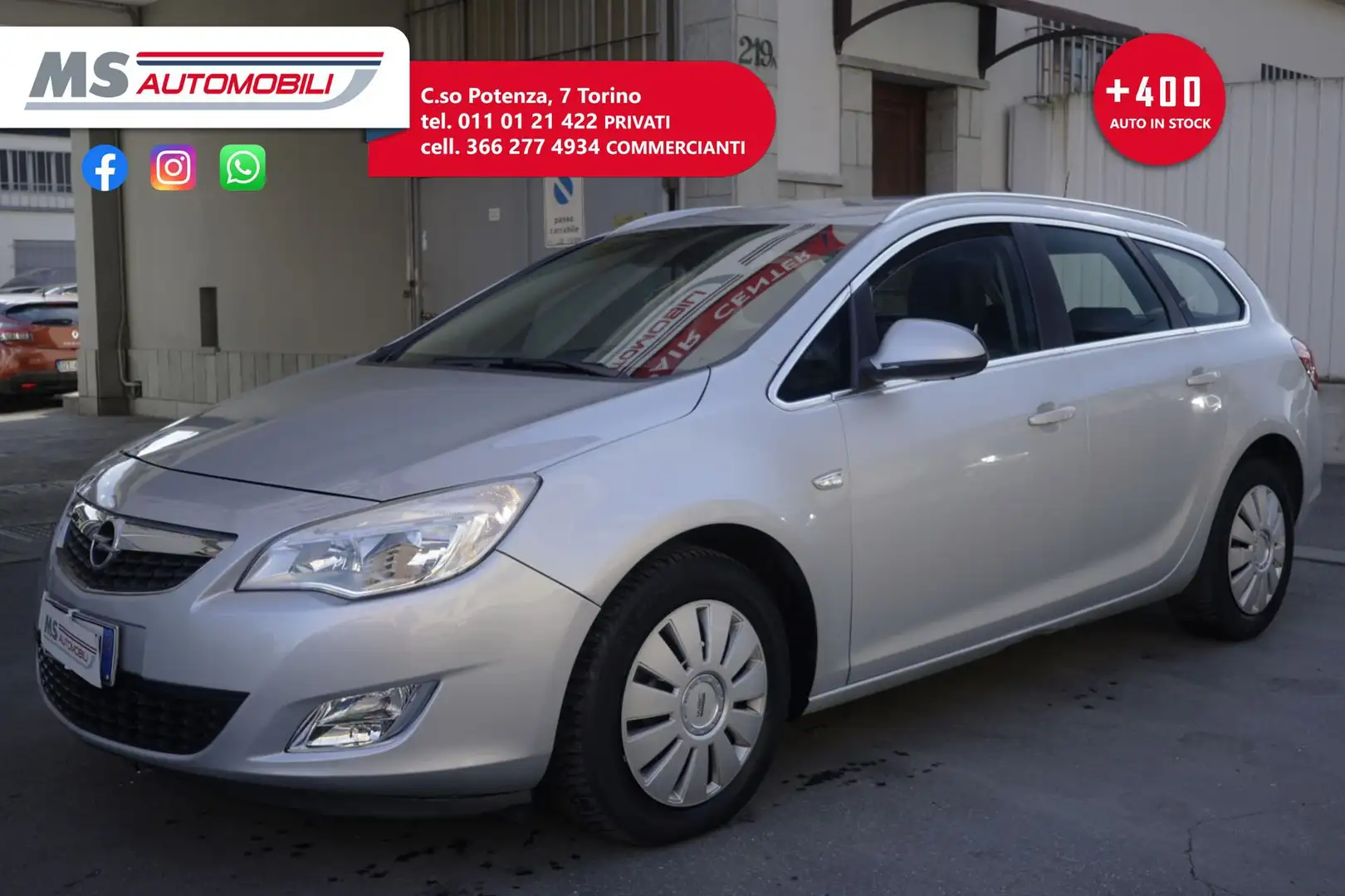 Opel Astra Opel Astra 1.7 CDTI 110CV Sports Tourer Cosmo Uni Silver - 1