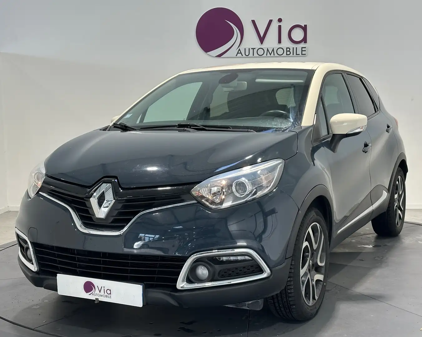 Renault Captur TCe 90 Energy S\u0026amp;S eco2 Intens Bleu - 1