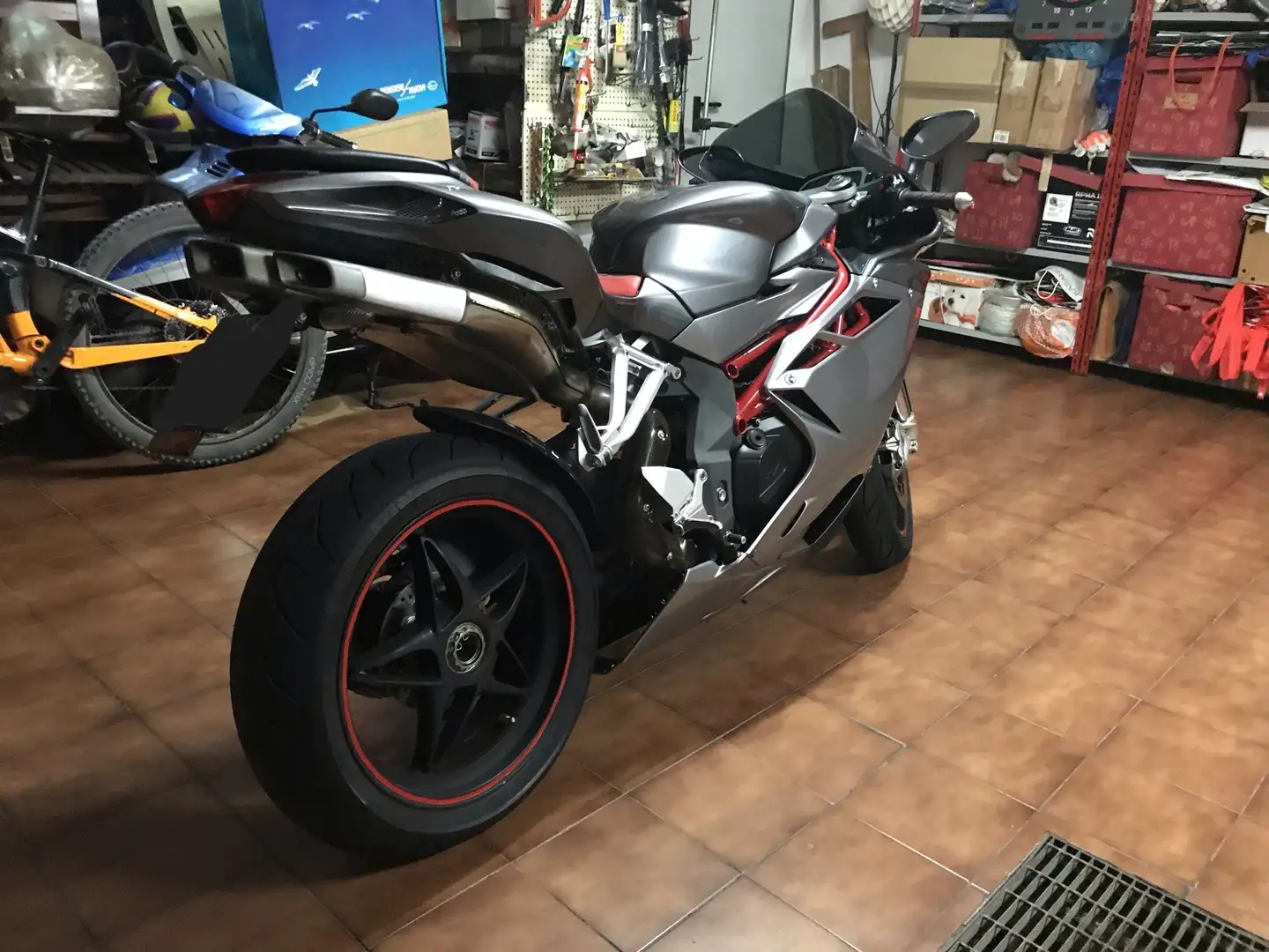 MV Agusta F4 1000 F4 1000 R Grigio - 1