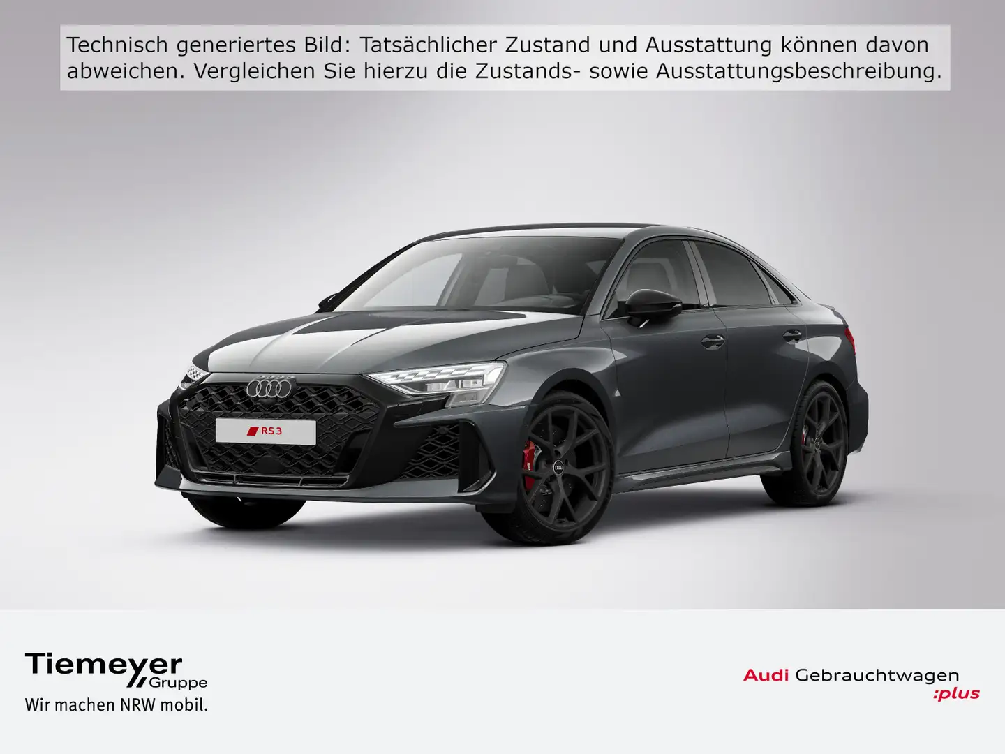 Audi RS3 Limo TFSI Q LM19 KAMERA NAVI+ ASSISTENTPKT Grau - 1