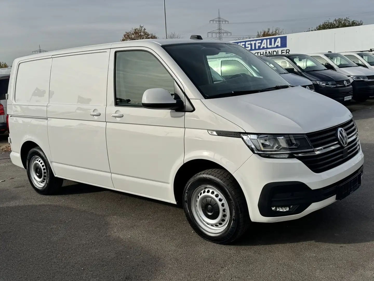 Volkswagen T6 Transporter 6.1 Kasten TDI 4Motion NAVI*Tempo Blanc - 2