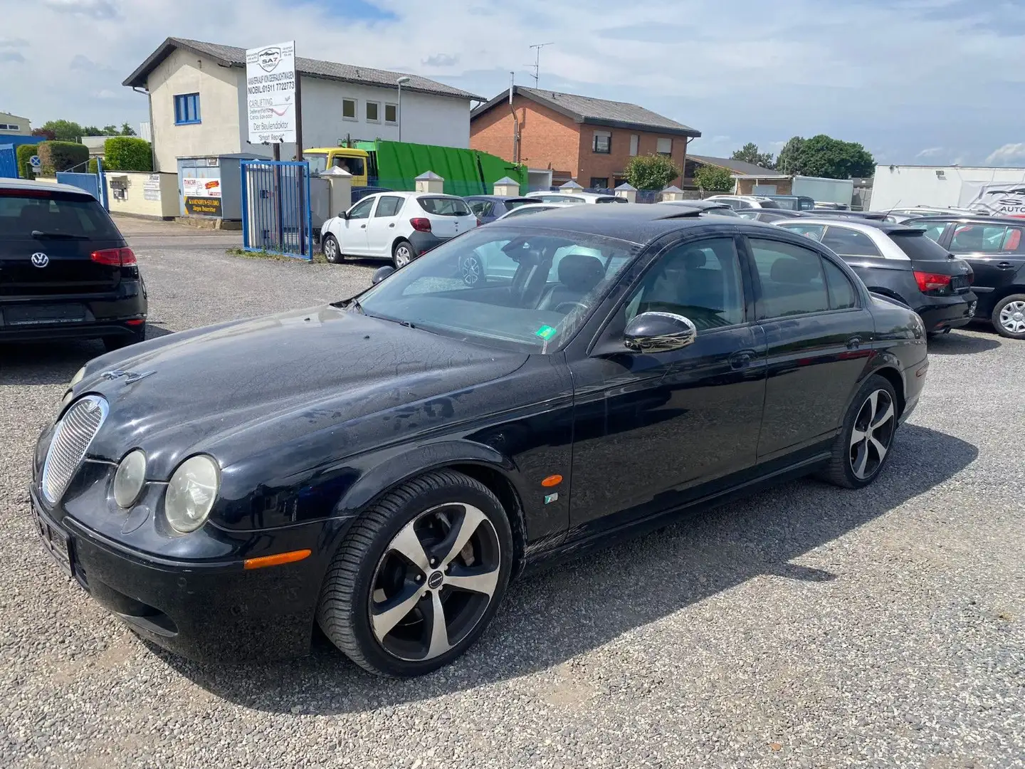 Jaguar S-Type 4.2 V8 R*1.HD*Automatik*KÜHLWASSERVERLUST Noir - 1