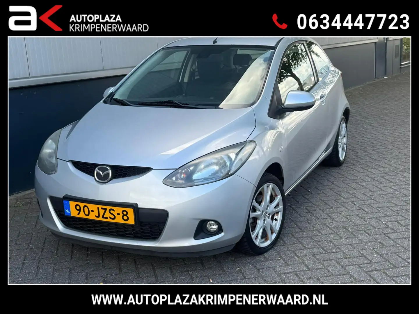Mazda 2 1.3 TS Plus Airco Nieuwe apk NAP 1e eigenaar Grijs - 1