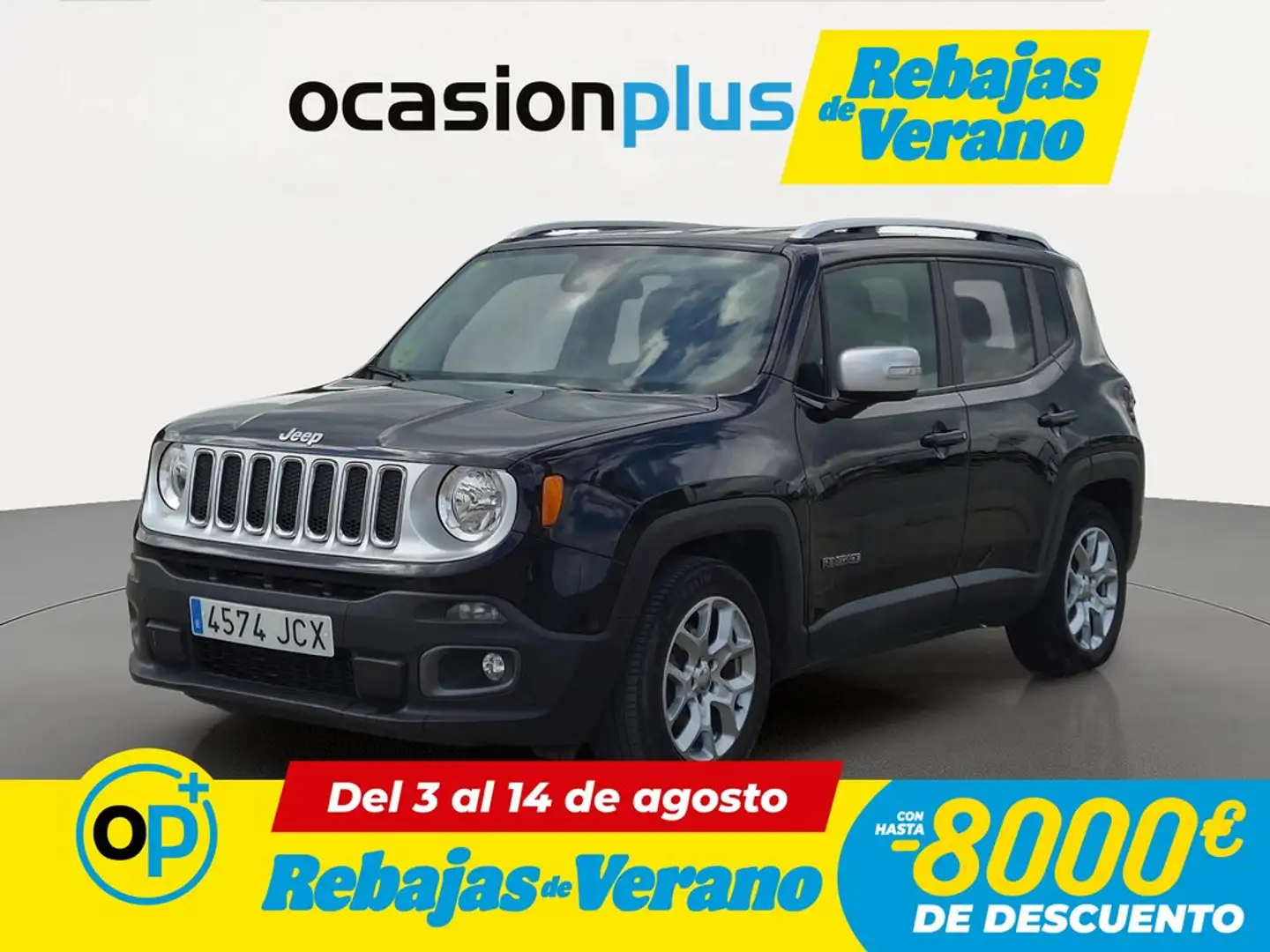 Jeep Renegade 1.6Mjt Limited 4x2 88kW Negro - 1