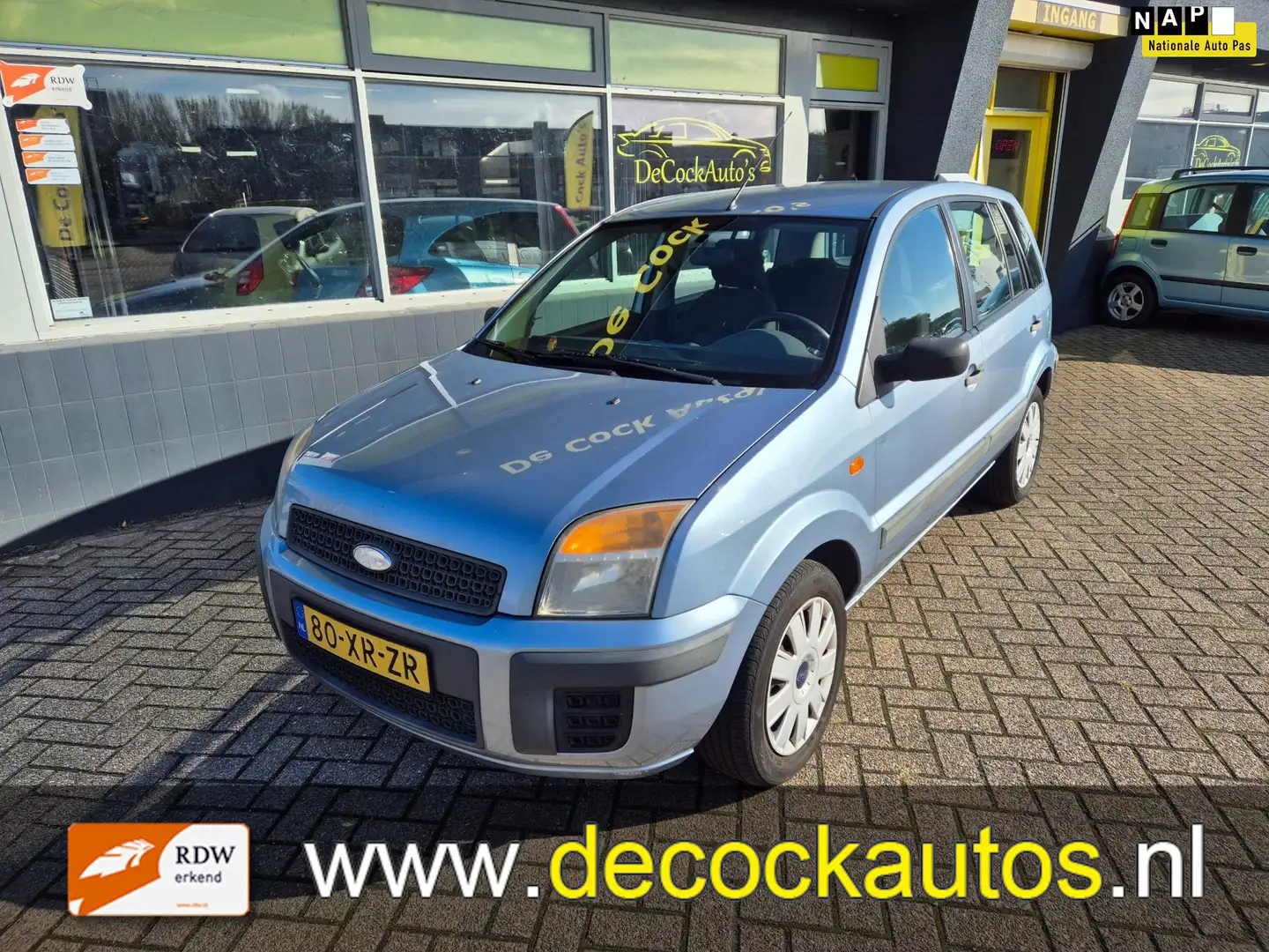Ford Fusion 1.4-16V Champion/AIRCO/TREKHAAK Grijs - 1