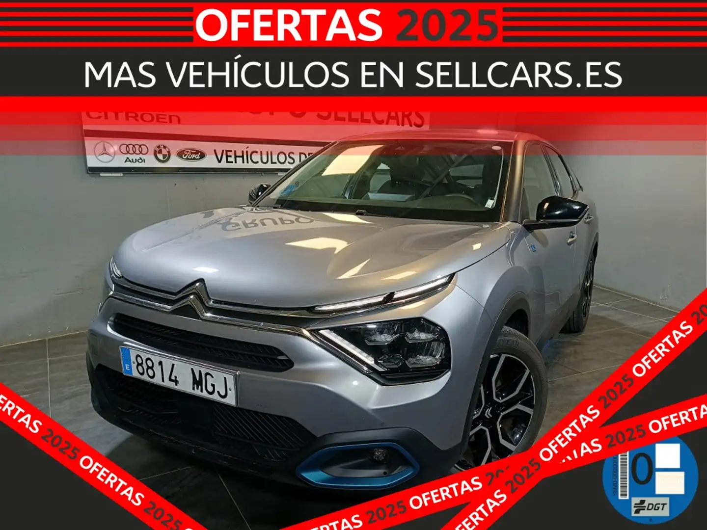 Citroen C4 ë -C4 Feel Pack 100kW Grijs - 1