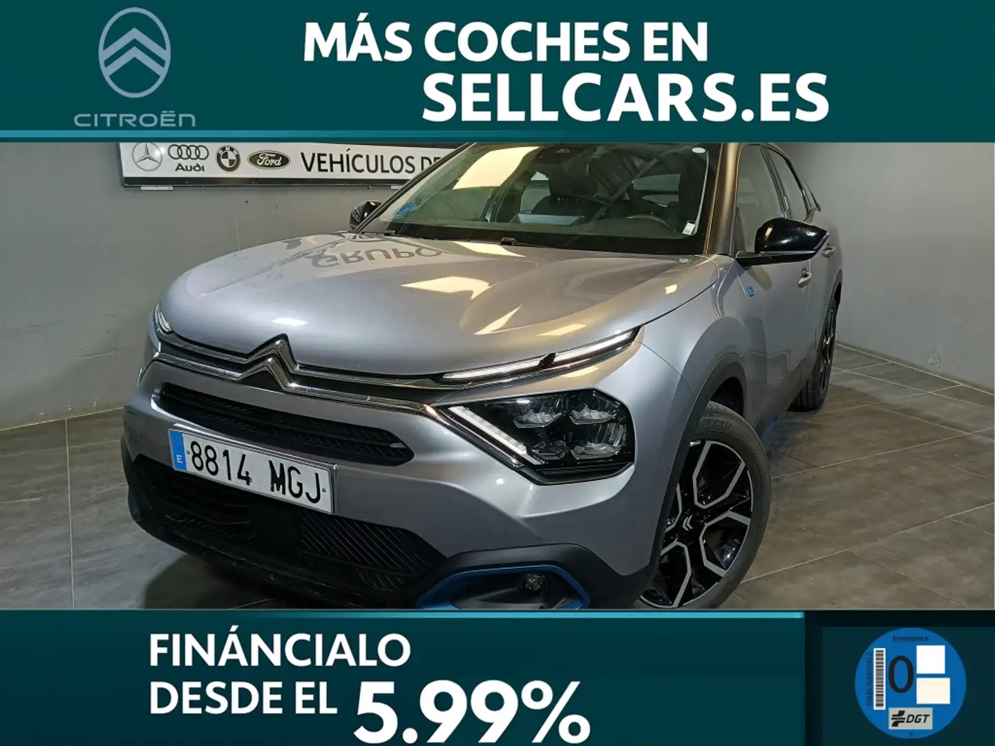 Citroen C4 ë -C4 Feel Pack 100kW Gris - 1