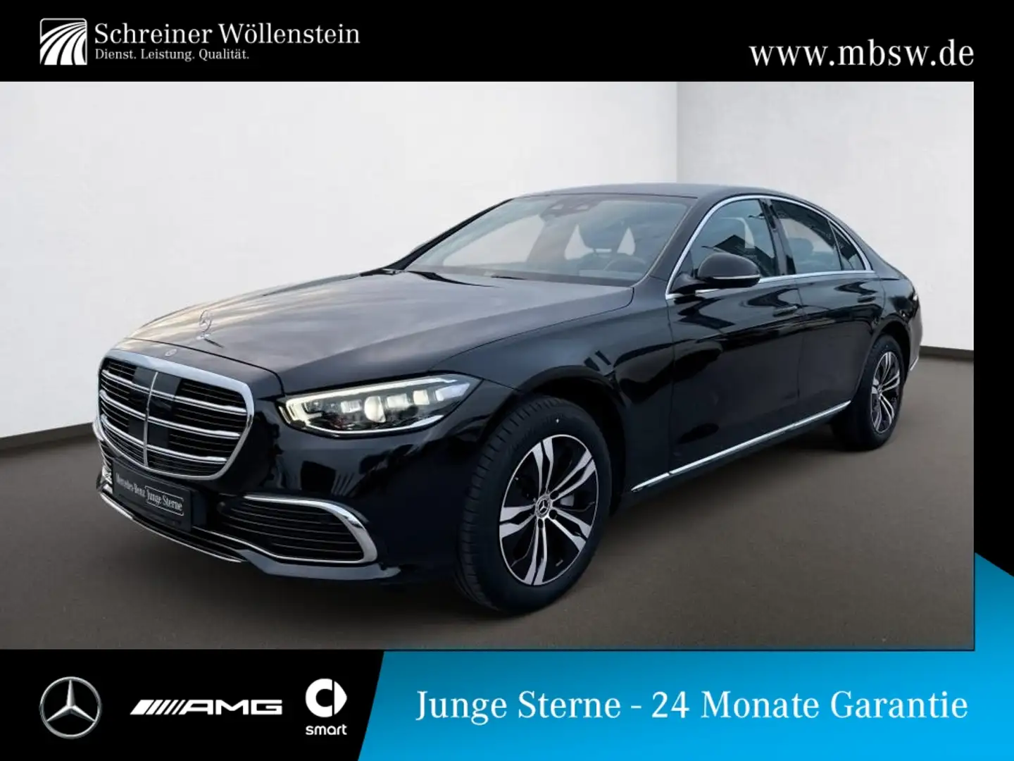 Mercedes-Benz S 350 d 4M Nappa*FAP*AIRMATIC*Mbeam*Softclose*AR Noir - 1