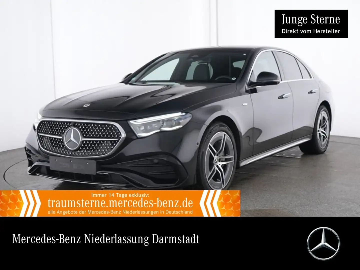 Mercedes-Benz E 300 e Hybrid AMG 360° Distr. Spurhalt-Ass PTS 9G Schwarz - 1