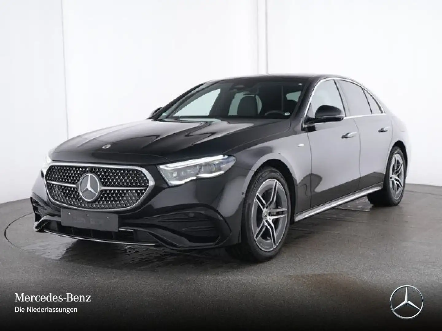 Mercedes-Benz E 300 e Hybrid AMG 360° Distr. Spurhalt-Ass PTS 9G Noir - 2