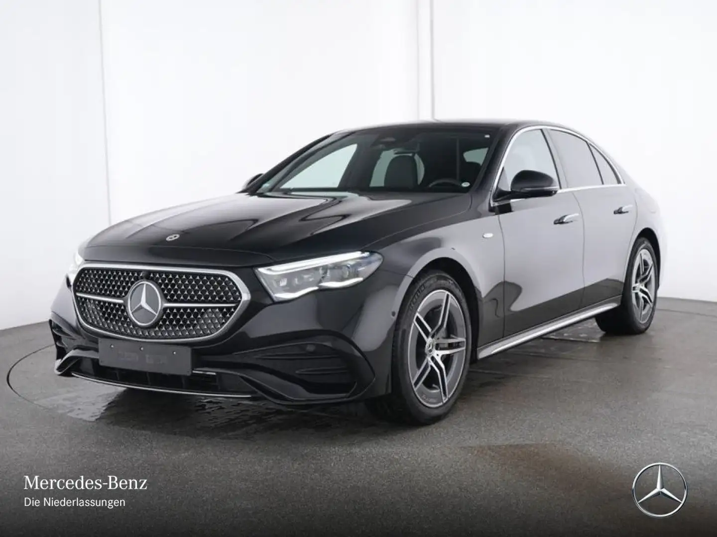 Mercedes-Benz E 300 e Hybrid AMG 360° Distr. Spurhalt-Ass PTS 9G Schwarz - 2