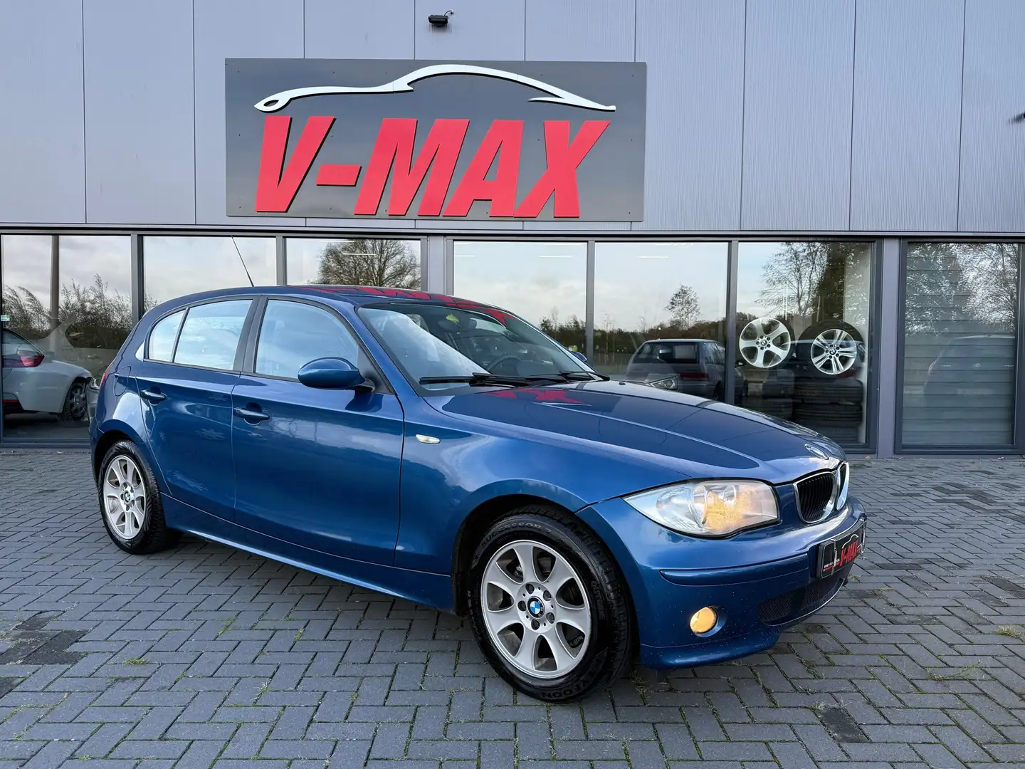 BMW 118 1-serie 118i Executive Edit. Airco Pdc Stoelverwar Bleu - 2