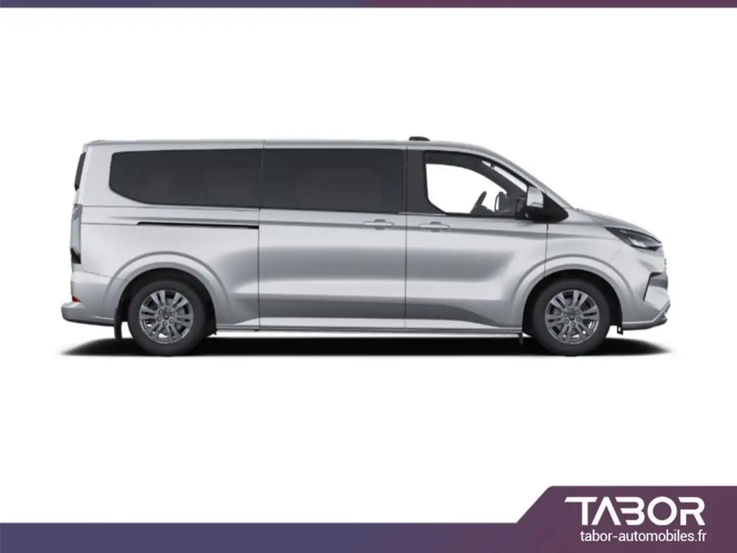 Ford Tourneo Custom Custom 2.0 TDCi 170 Aut Tit 320 L2 Argent - 2