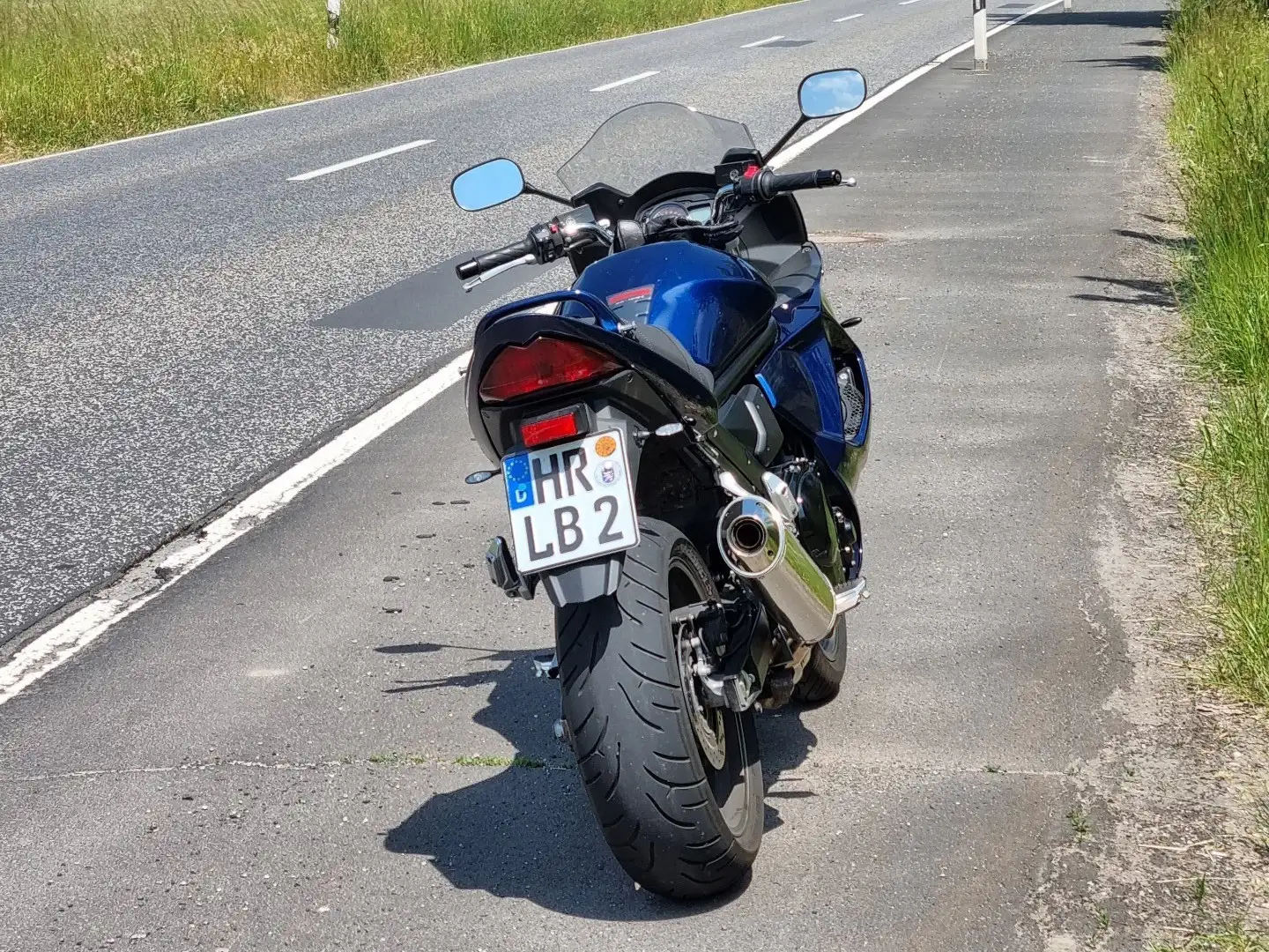 Suzuki GSX 1250 FA mit ABS wenig Kilometer Bleu - 2