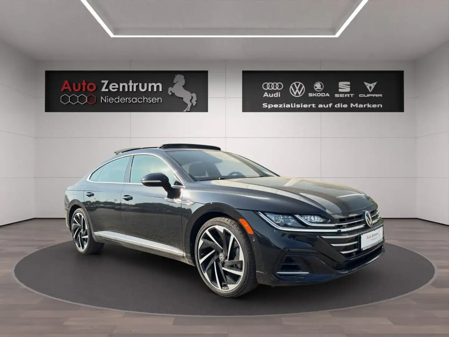 Volkswagen Arteon 2.0 TSI 4M R-Line HarmanKard Tageszulass 0-KM 360° Nero - 1