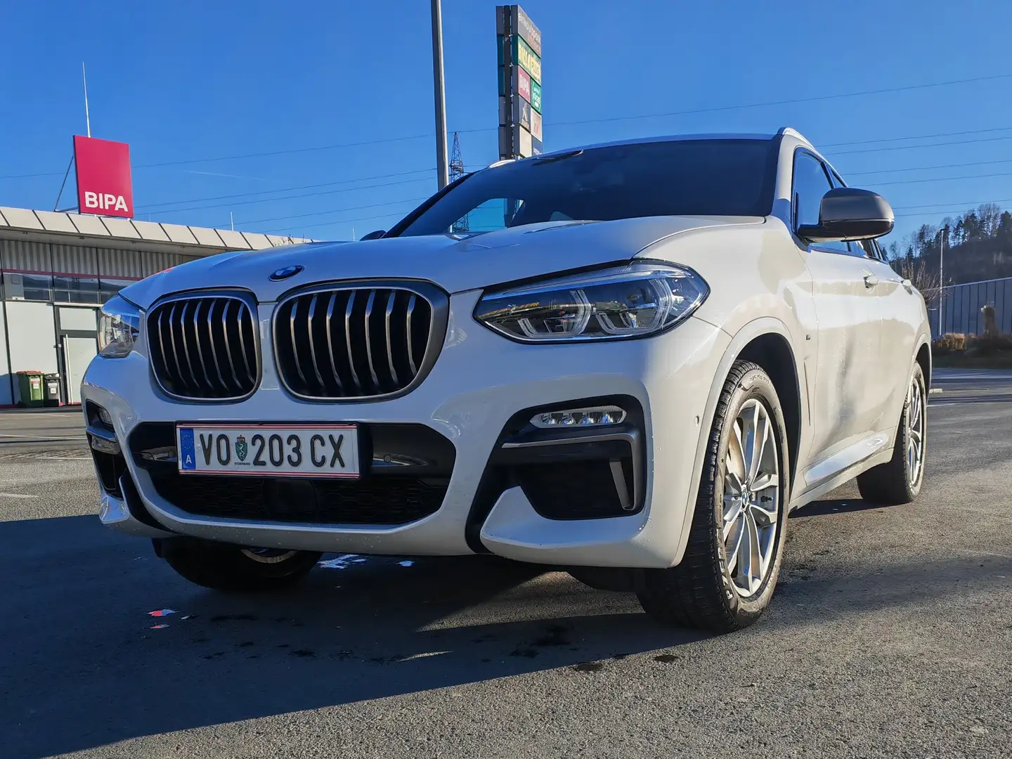 BMW X4 M X4 M40d Aut. Weiß - 1