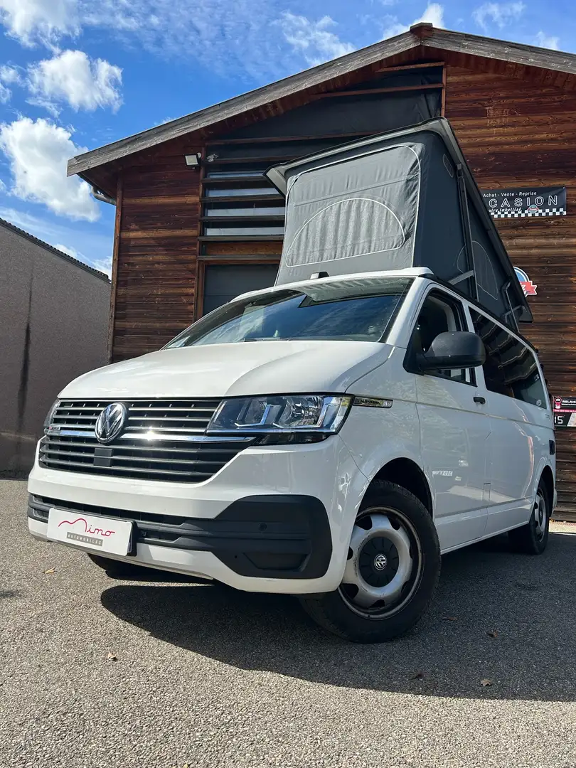 Volkswagen 2.0 tdi T6.1 150 4MOTION CALIFORNIA COAST Blanc - 1