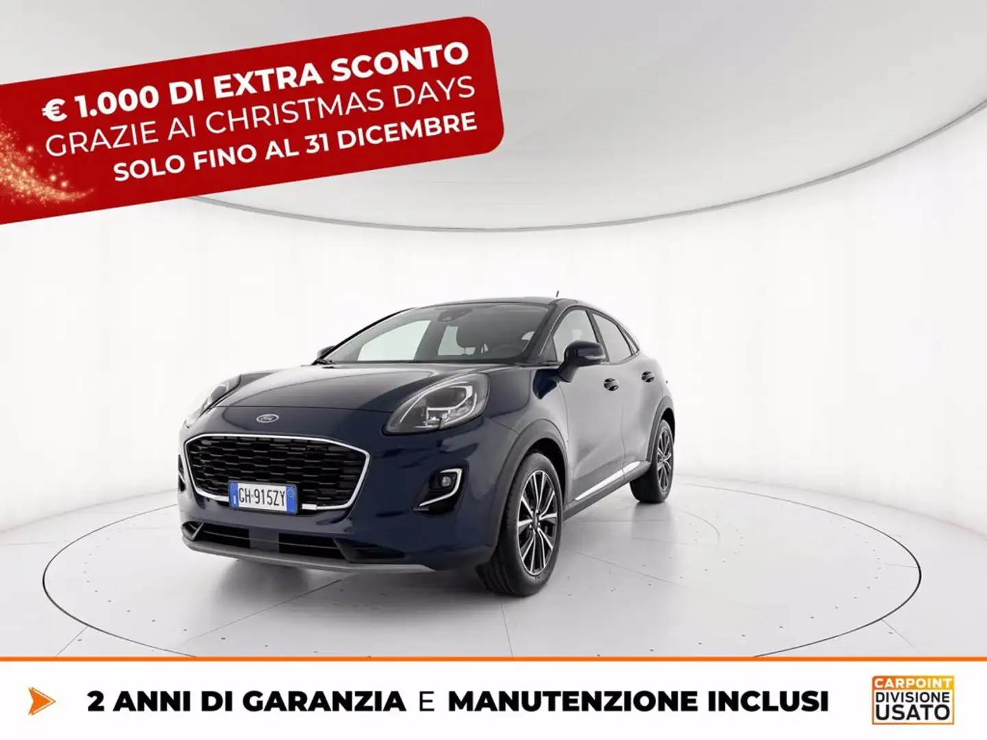 Ford Puma 1.0 ecoboost h titanium s&s 125cv Blu/Azzurro - 1