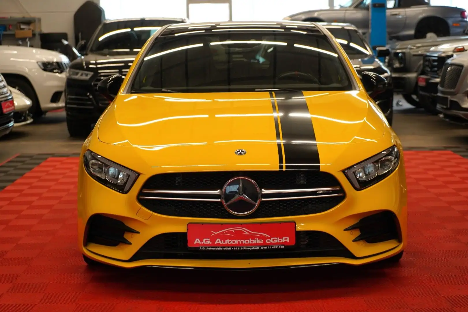 Mercedes-Benz A 35 AMG 4Matic Unfallfrei*LED*Pano* Gelb - 2