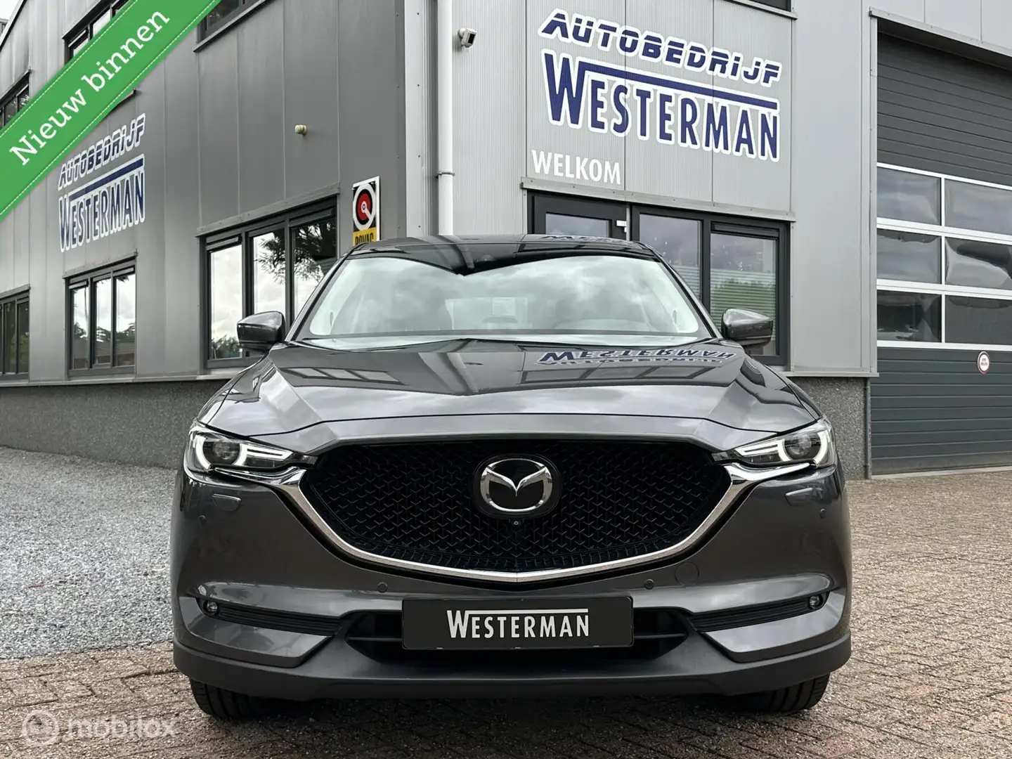 Mazda CX-5 2.0 SkyActiv-G 165Pk Aut Luxury Acc Leer 360º Cam Grijs - 2
