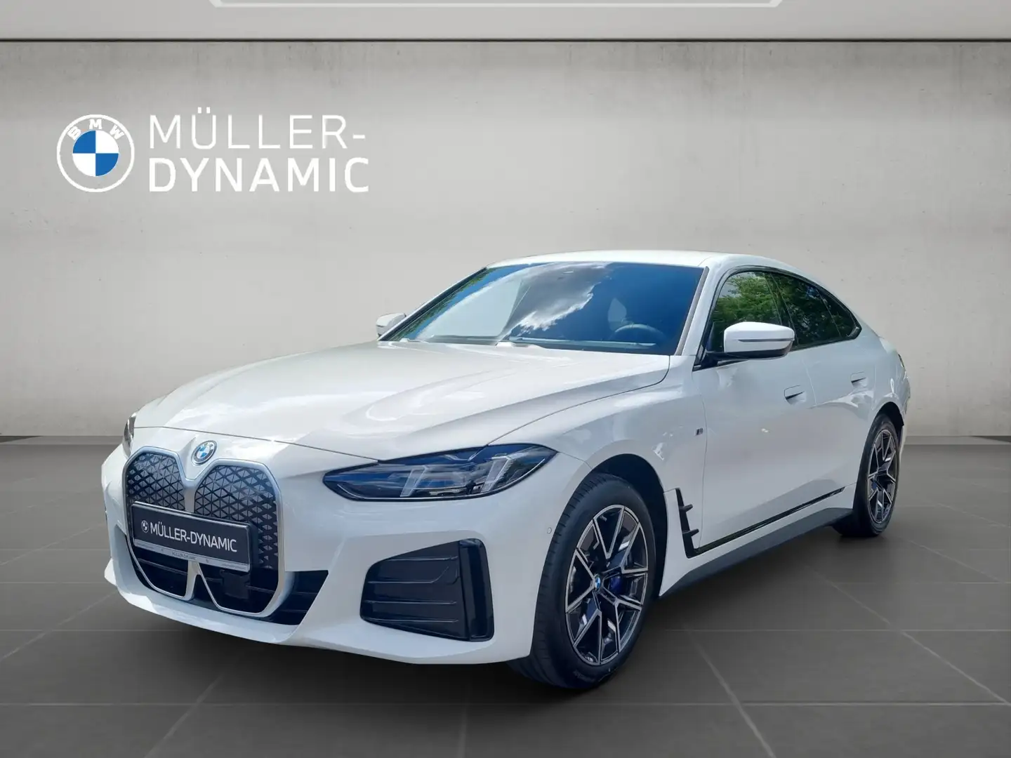 BMW i4 xDrive40 M SPORT LED KOMFORTZUG RÜCKFAHR SHZ DAB Weiß - 1