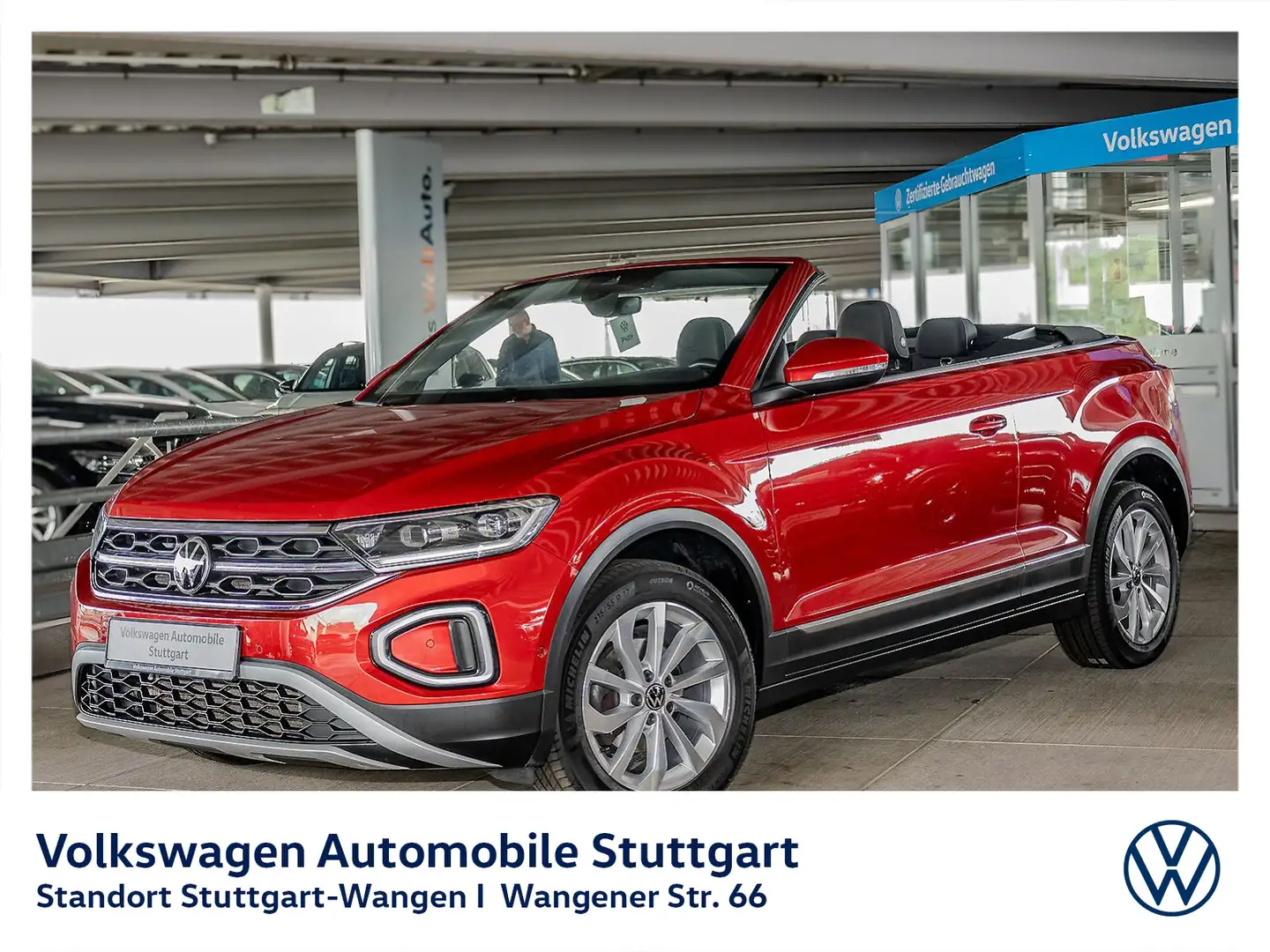 Volkswagen T-Roc Style 1.5 TSI DSG Navi Kamera Rot - 1