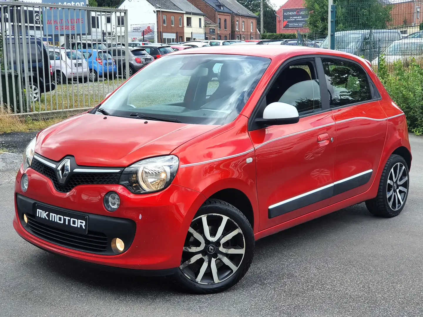 Renault Twingo 🟢1.O ESSENCE 71CV - CRUISE - AIRCO Rouge - 2