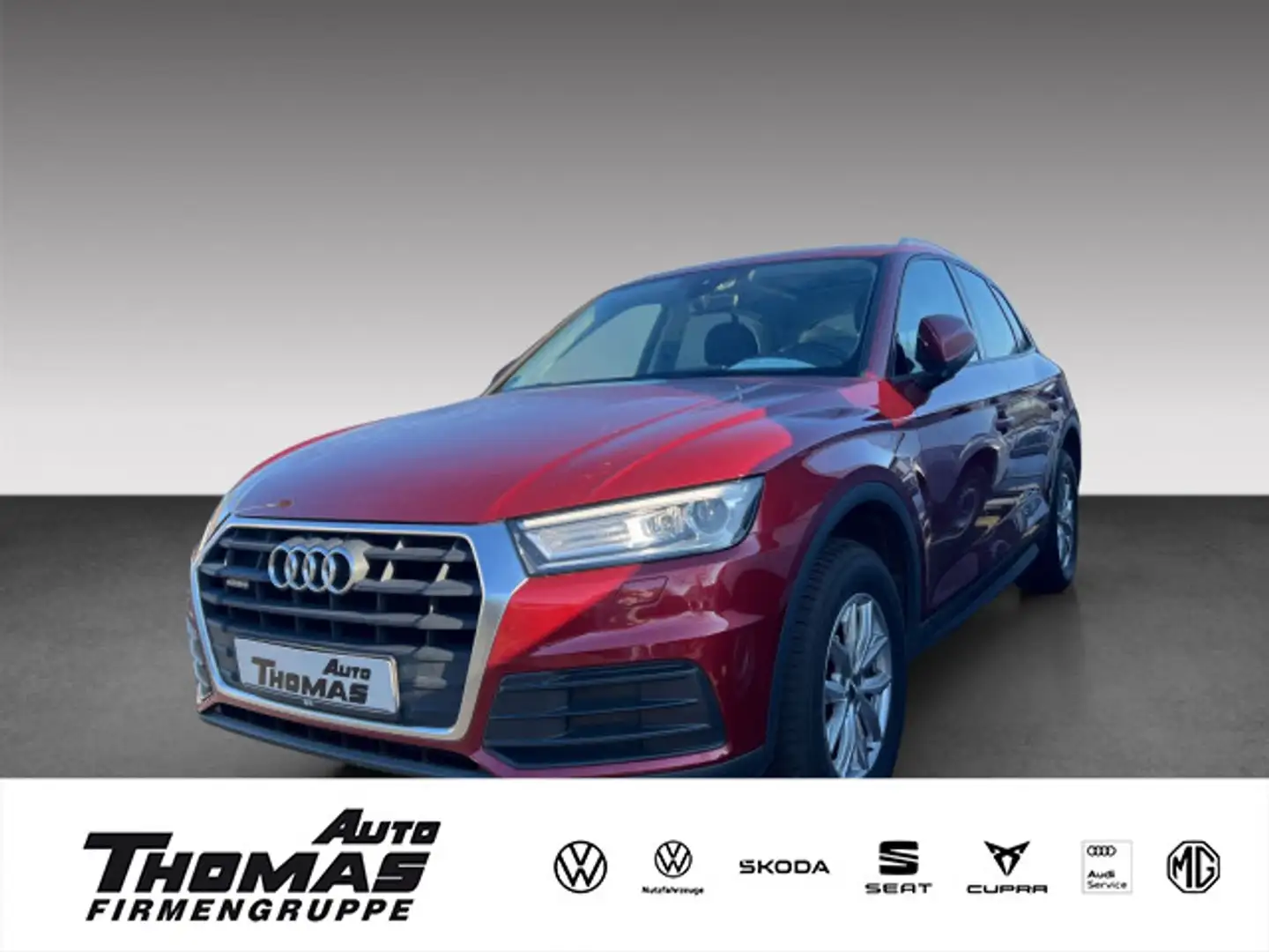Audi Q5 2.0 TDI DSG quattro basis SHZ Klima GRA Rojo - 1