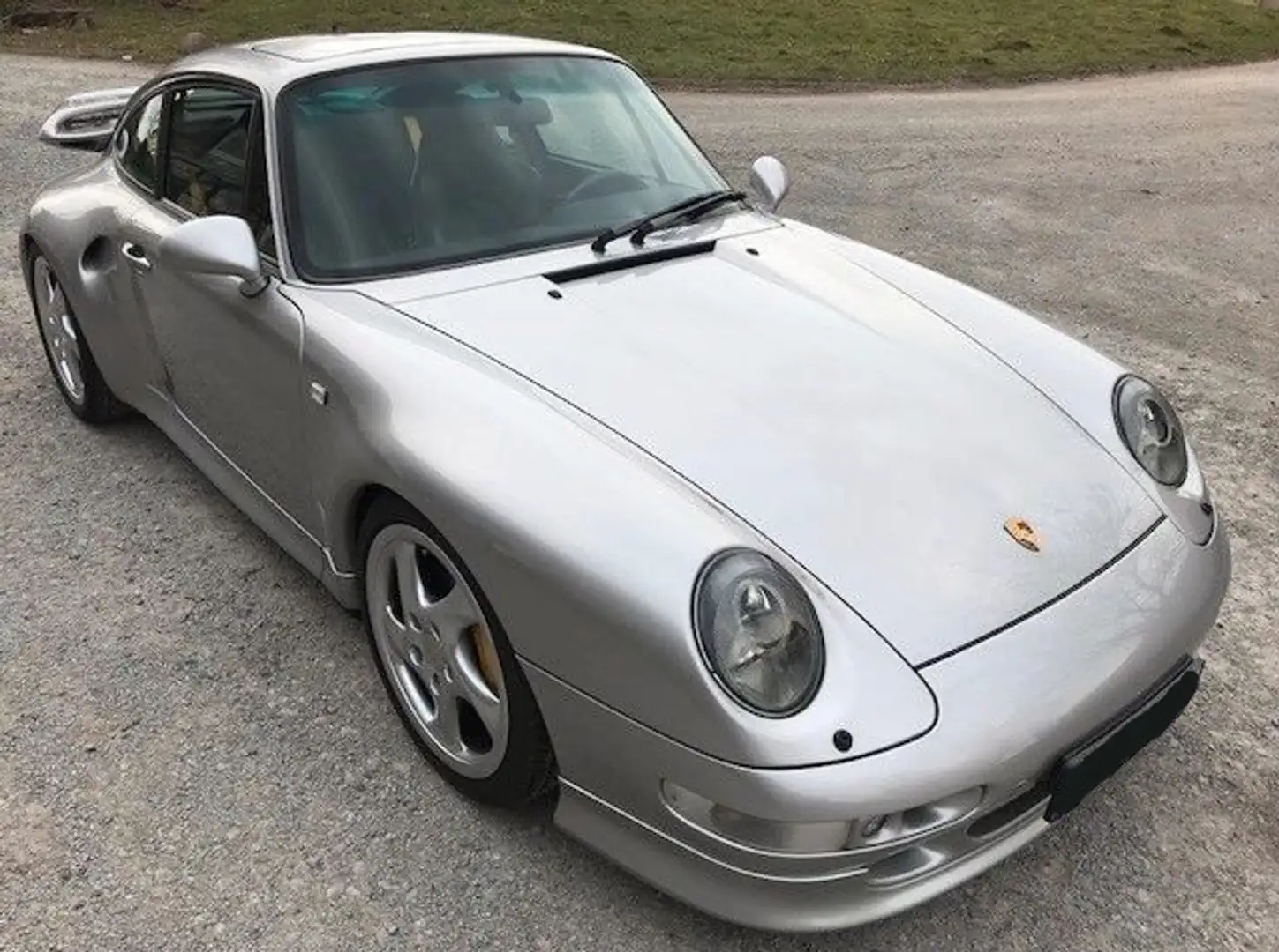 Porsche 911 Turbo S (993) Срібний - 2