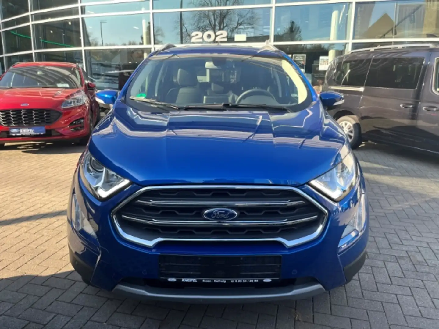 Ford EcoSport Titanium Notbremsassistent Klimaautom Rückfahrkam. Bleu - 2