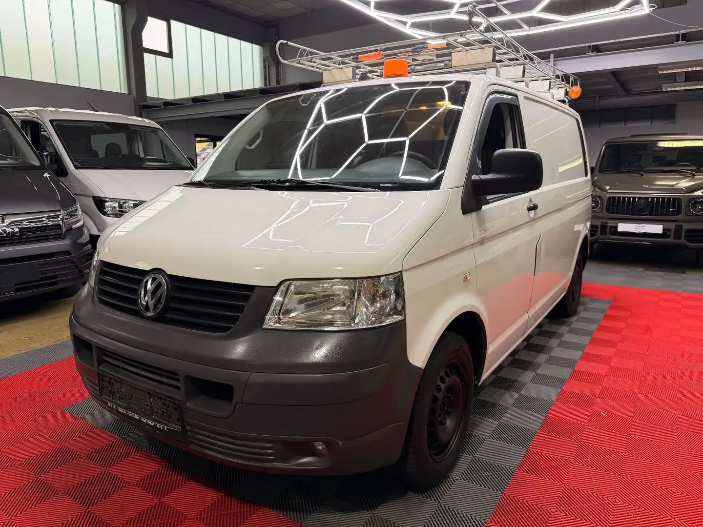 Volkswagen T5 Transporter Kasten TÜV 10/2027 Standhzg AHK Grigio - 2