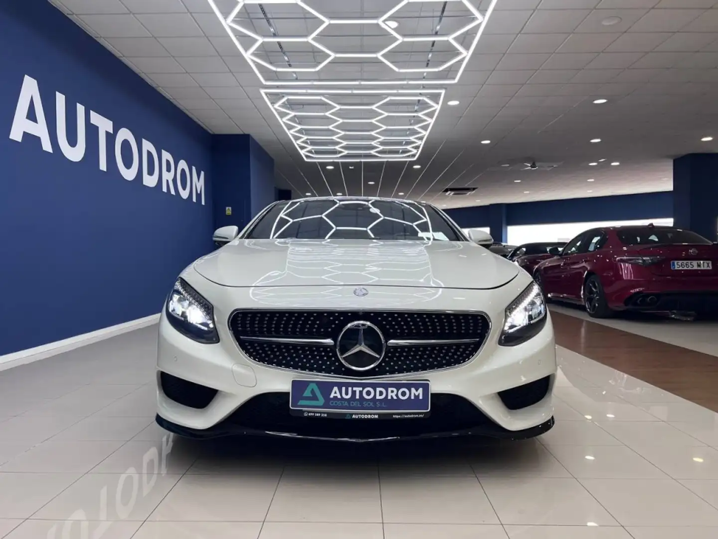 Mercedes-Benz S 500 Coupé 4M Aut. Blanco - 2