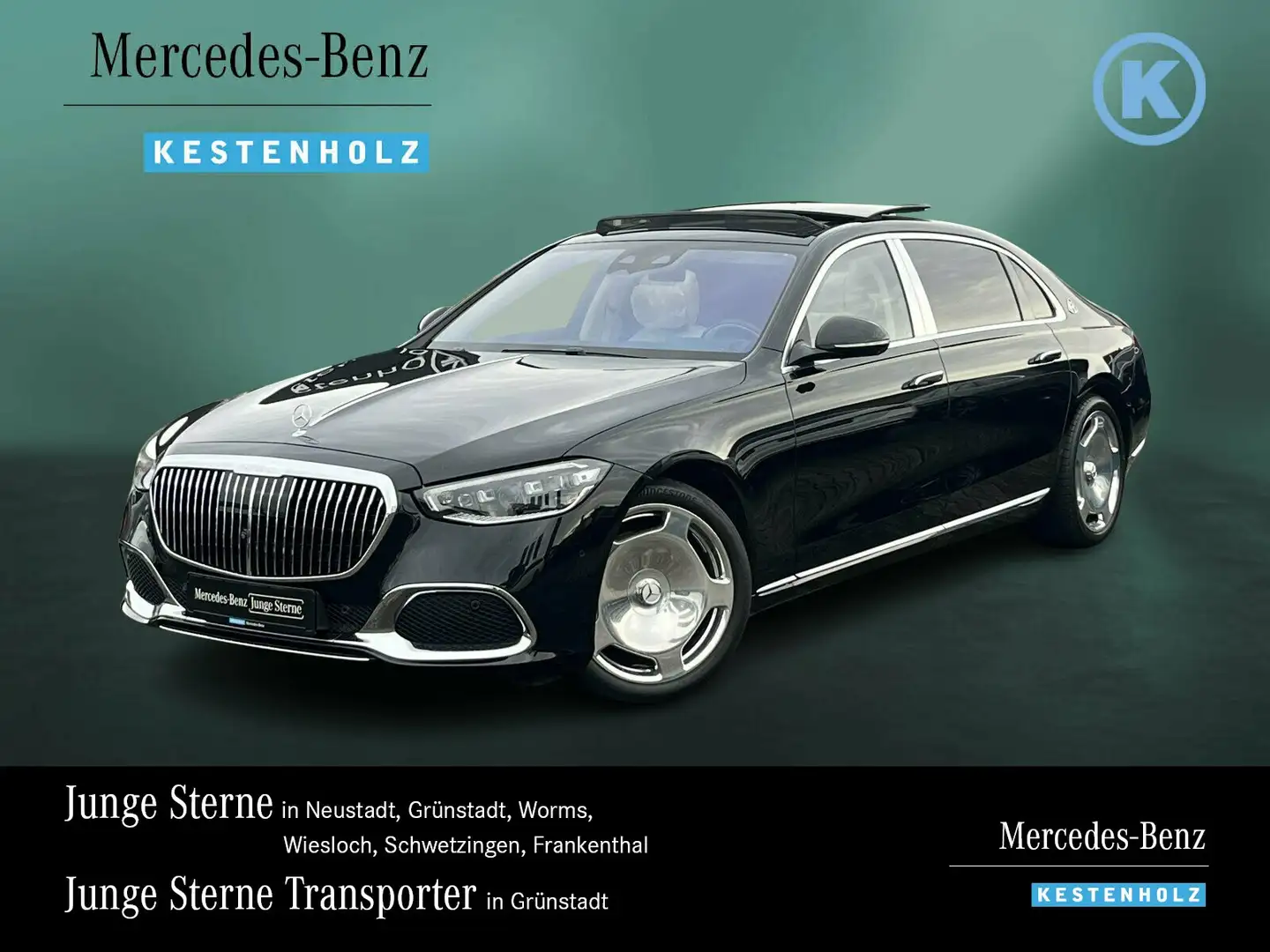 Mercedes-Benz S 580 Maybach S 580 4M HA-L+FIRST-CL+TV+PANO+KÜHLBOX Schwarz - 1