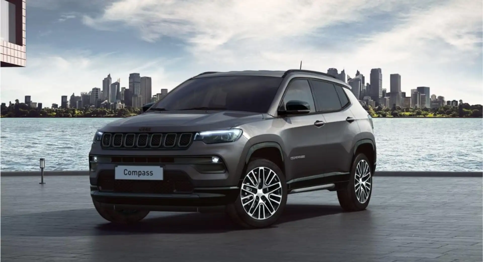 Jeep Compass Summit ✨ inkl. Panorama Schiebedach & Premiumpaket Weiß - 2