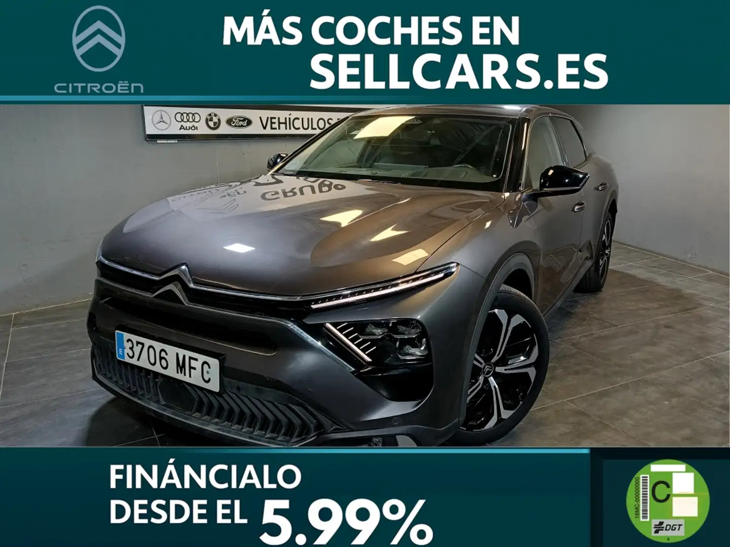 Citroen C5 X 1.6 Puretech Shine Pack EAT8 180 Gris - 1