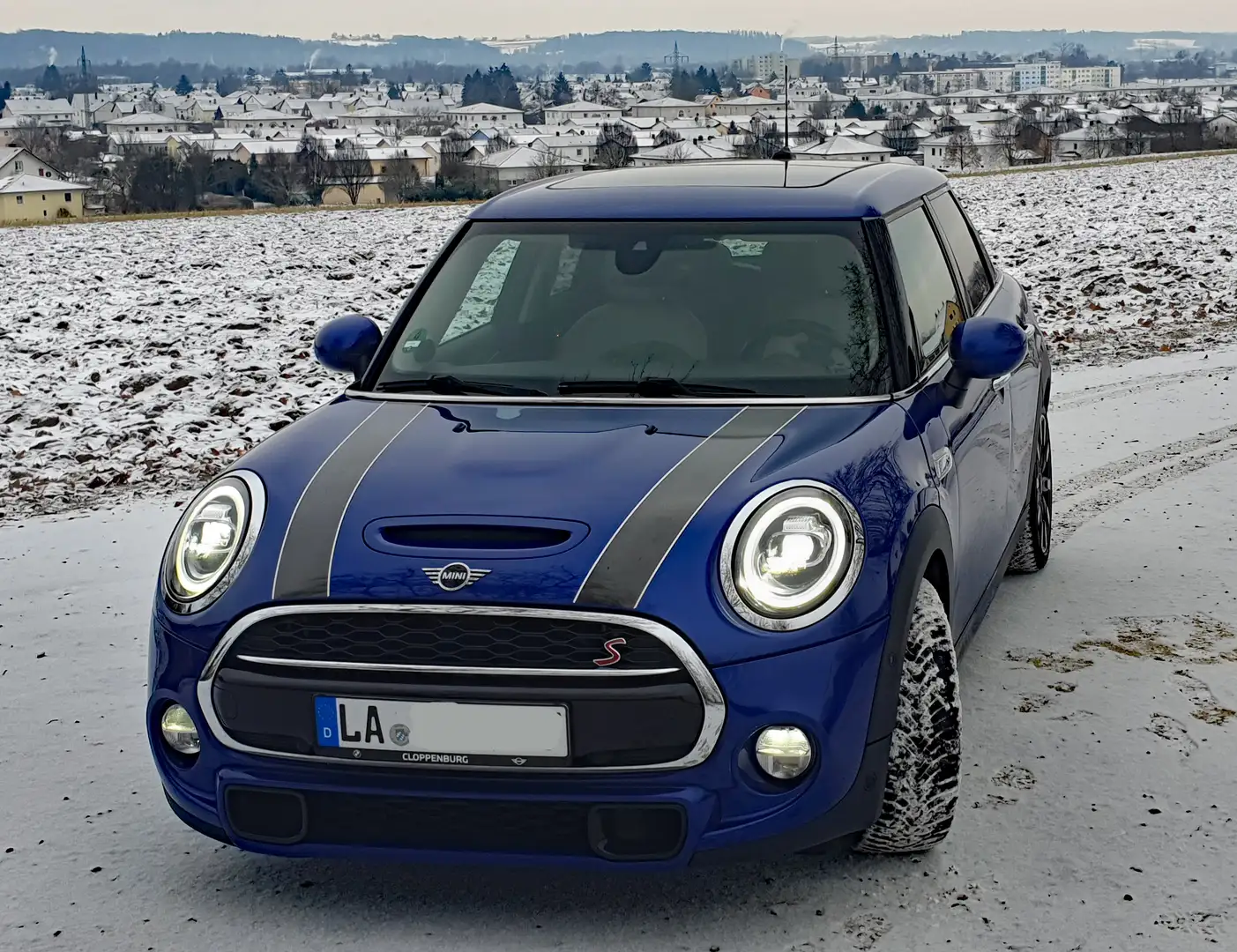 MINI Cooper SD Mini Cooper SD, Aut., Front-Heiz.,LED,PANO,H&K usw Blau - 1