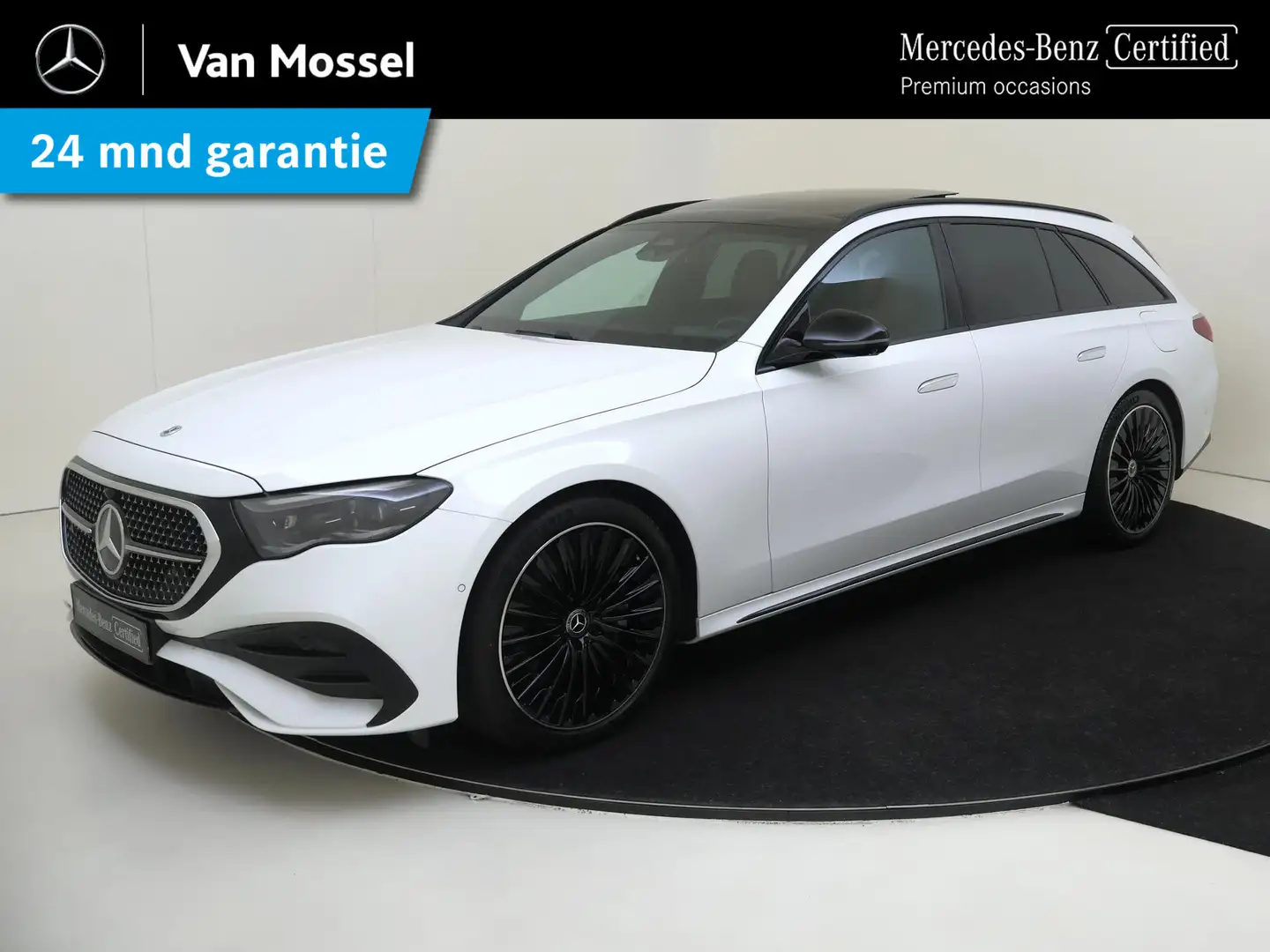 Mercedes-Benz E 300 Estate e AMG Line / Stoelverwarming / 360Graden-Ca Blanc - 1