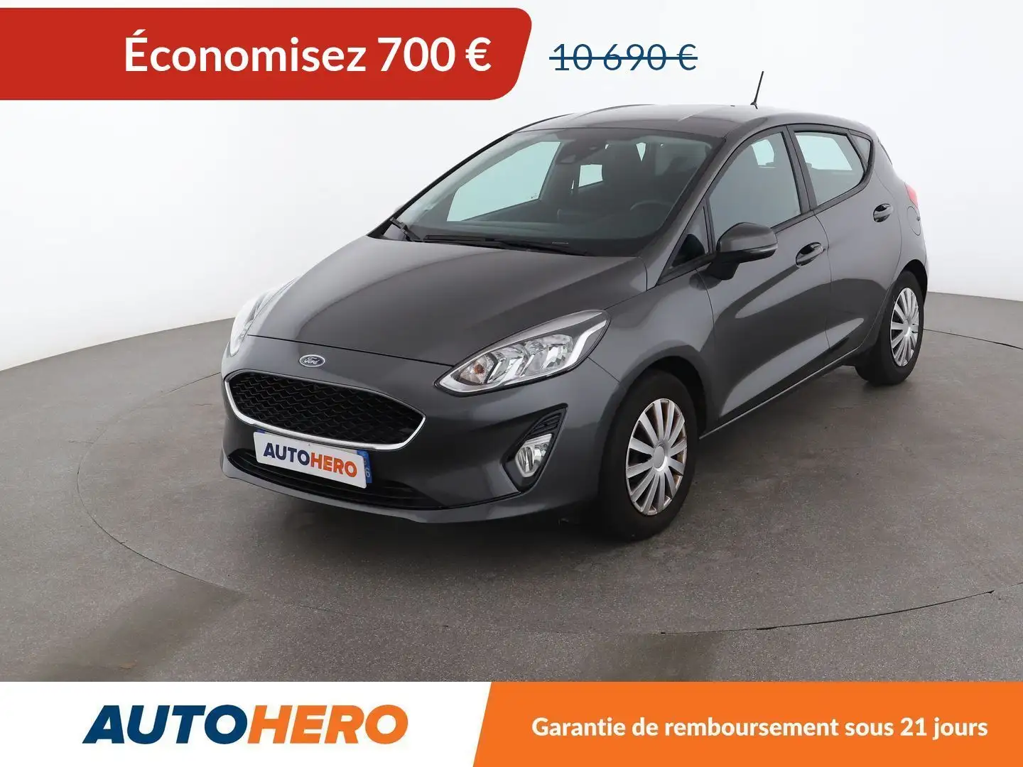 Ford Fiesta 1.1 Trend Gris - 1