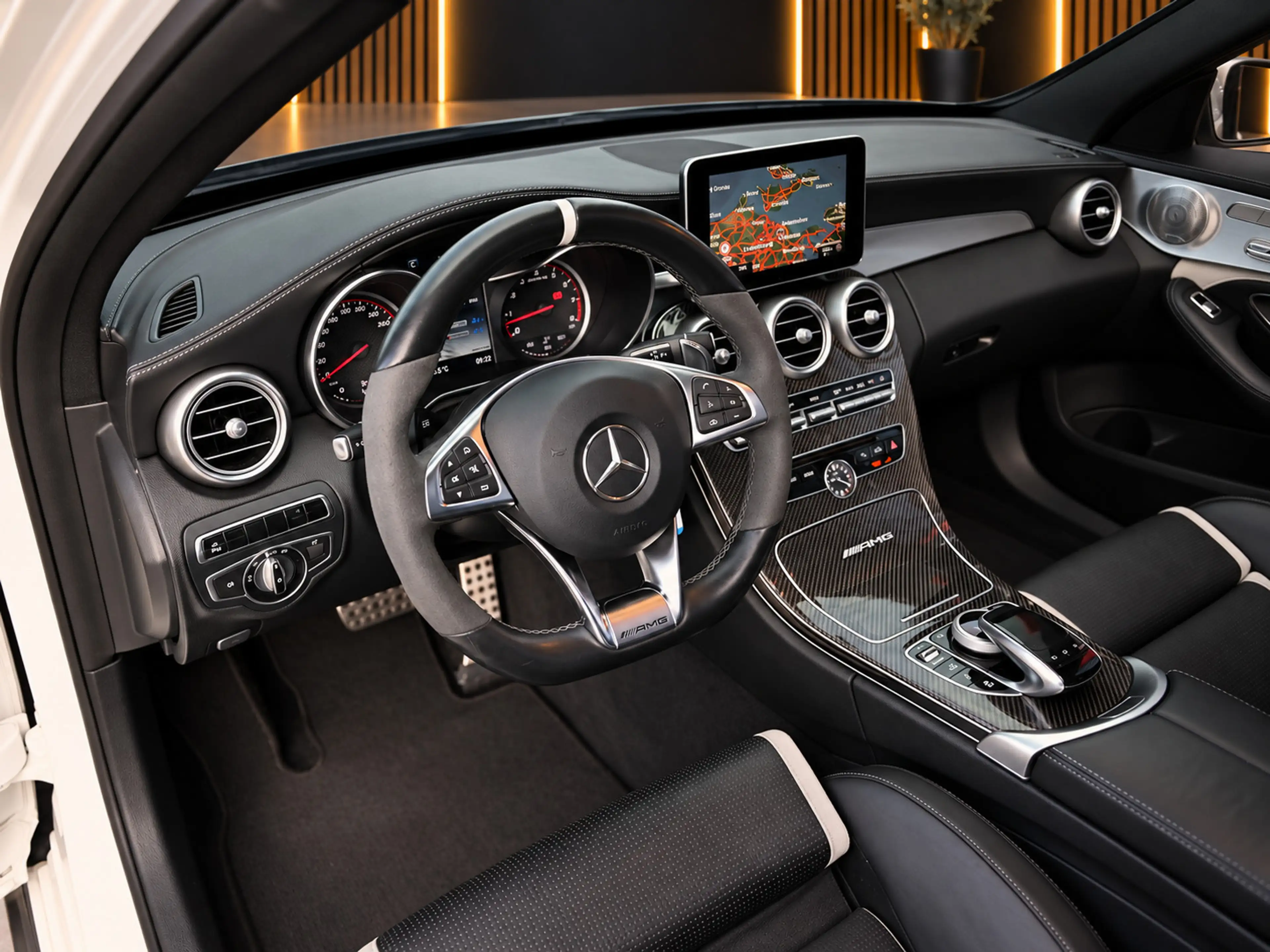Mercedes-Benz C 63 AMG Estate S 510PK V8 BiTurbo | Pano | Kuip - Schaalst — photo 5