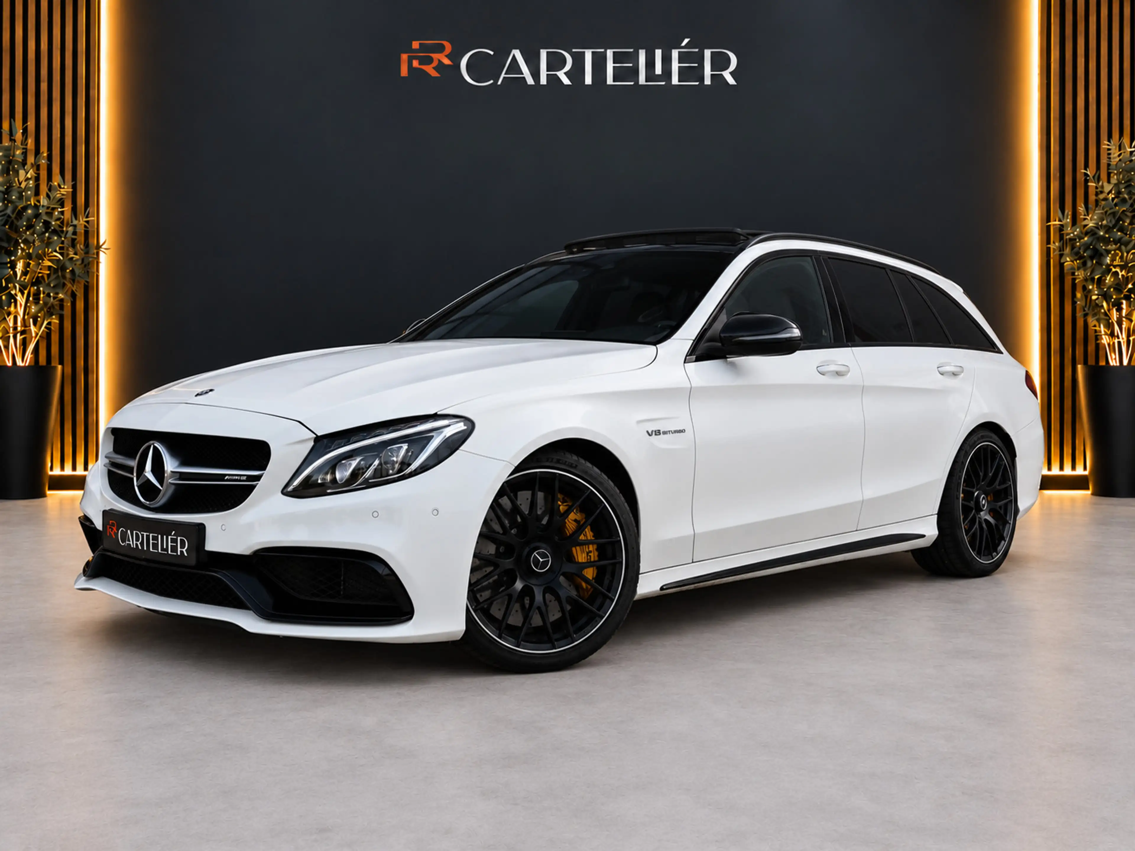 Mercedes-Benz C 63 AMG Estate S 510PK V8 BiTurbo | Pano | Kuip - Schaalst — photo 10
