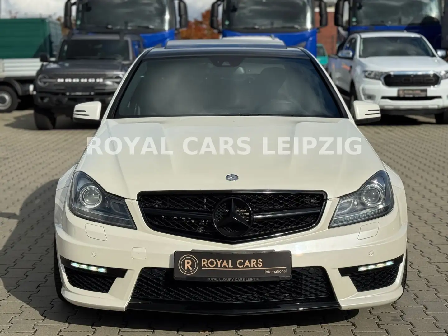 Mercedes-Benz C 63 AMG |Driverspack|Led|DEU FZG|Scheckheft b.MB Weiß - 2