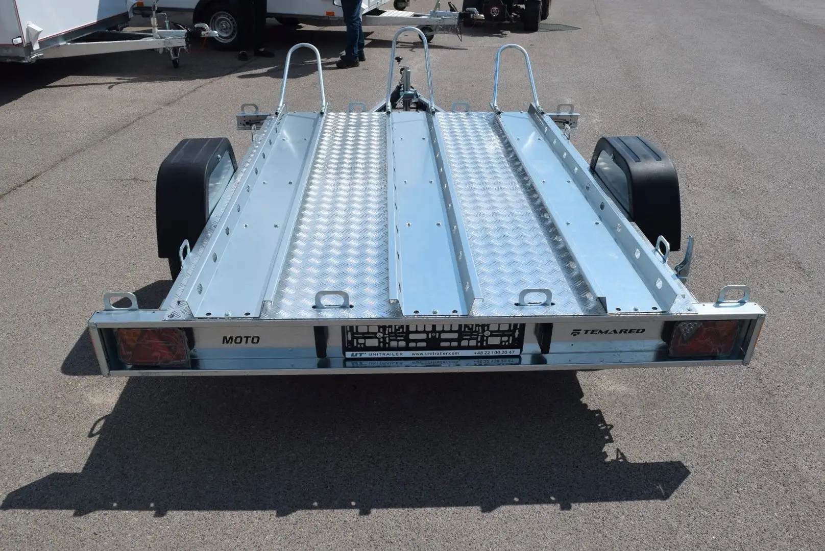 Temared MOTO 3 Premium ALU -750 kg Motorradtransporter - 1