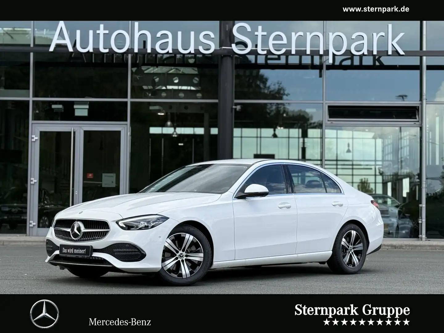 Mercedes-Benz C 200 C 200 AVANTGARDE 360°/Distronic+/Head-Up/Memory Weiß - 1