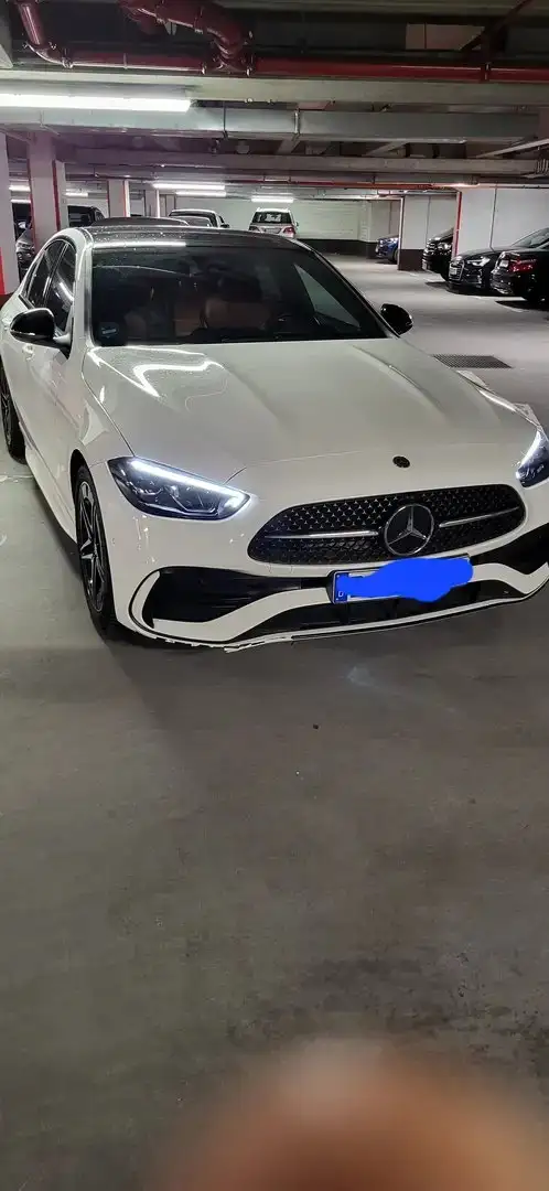 Mercedes-Benz C 180 C 180 9G-TRONIC AMG Line Advanced Weiß - 1