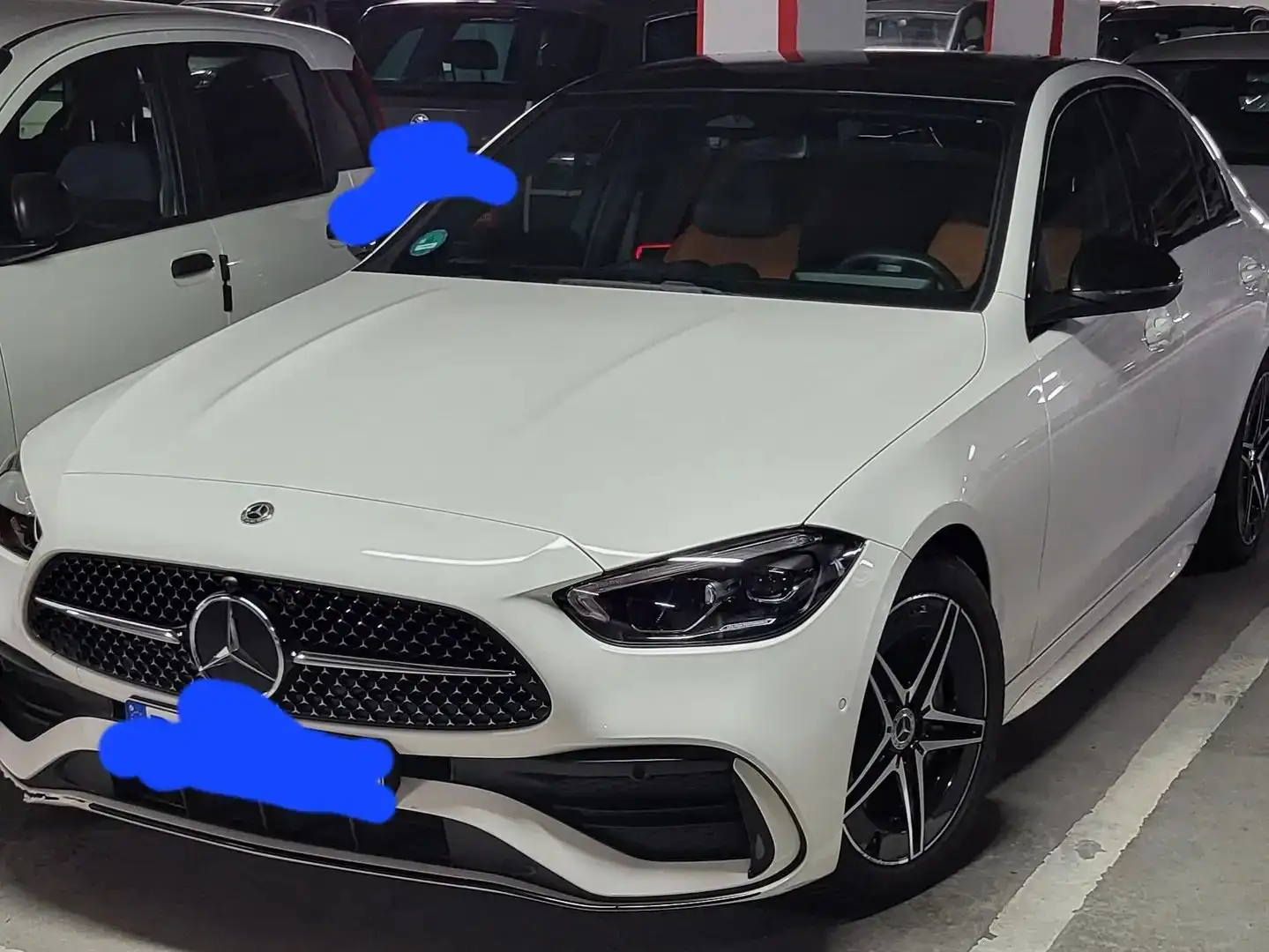 Mercedes-Benz C 180 C 180 9G-TRONIC AMG Line Advanced Weiß - 2